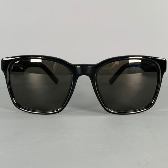 SALVATORE FERRAGAMO Black Acetate Sunglasses